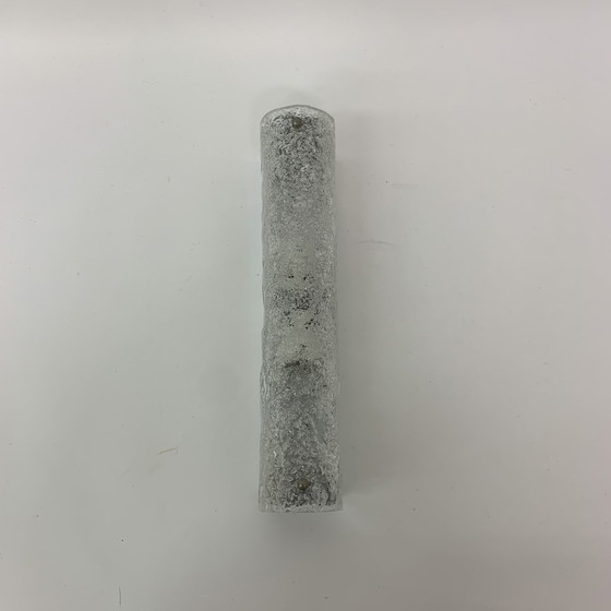 Image 1 of Hillebrand Eisglas-Röhren-Wandleuchte - 1970er, Deutschland