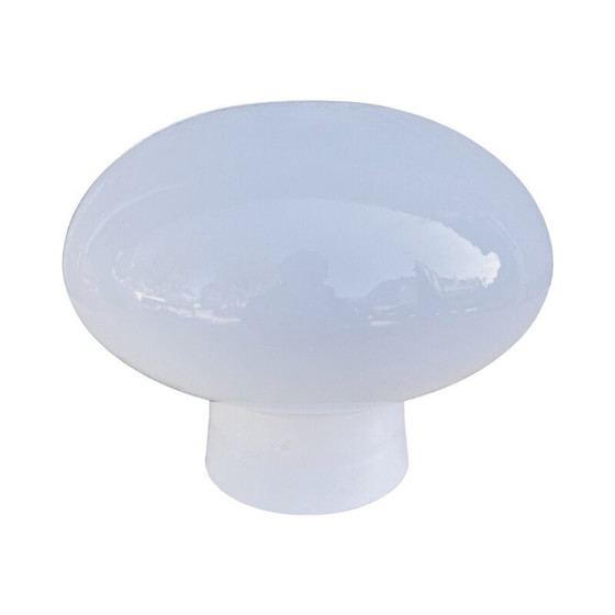 Image 1 of Vintage Space Age Wandleuchte aus Milchglas und Kunststoff für Elektrosvit Nové Zámky, Tschechoslowakei 1960