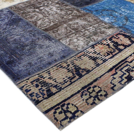 Image 1 of Perserteppich Patchwork Teppich 220X150 Nr:1775