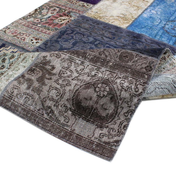 Image 1 of Perserteppich Patchwork Teppich 220X150 Nr:1775