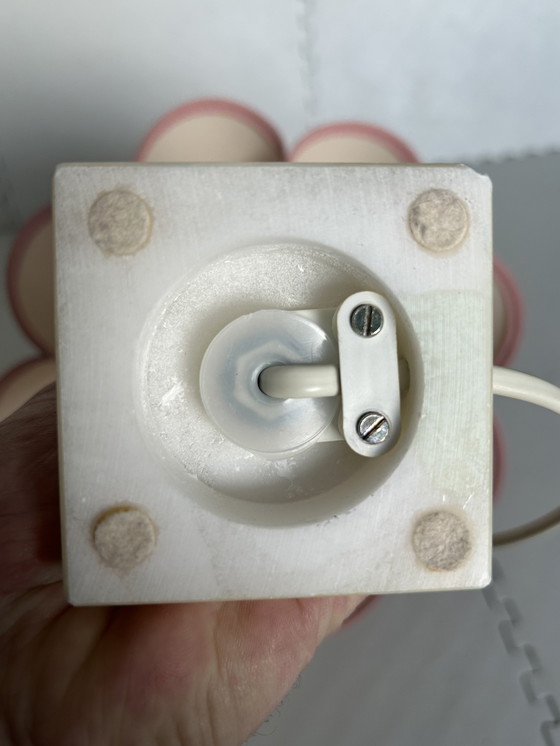 Image 1 of Tischlampe Marmor Rosa Englisch Stil '50 - '70 Vintage