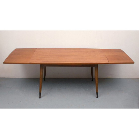 Image 1 of Vintage Couchtisch aus Nussbaumfurnier und Formica, 1950