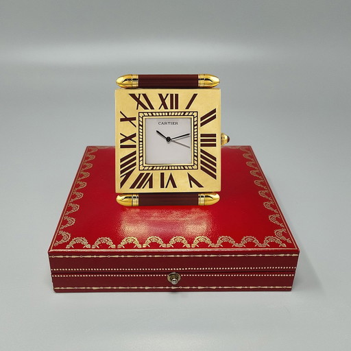 1990S Gorgeous Cartier Wecker Pendulette. Hergestellt in der Schweiz