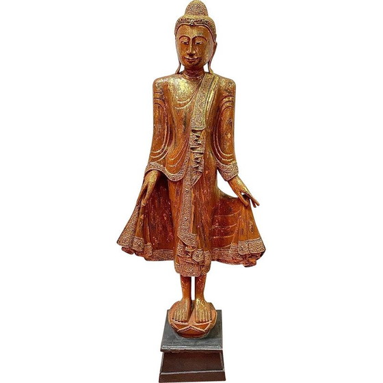Image 1 of Vintage-Skulptur Buddha mandalay, Birma