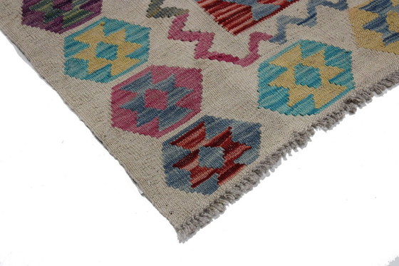 Image 1 of Original Old Style Kelim Afghan 190 X 102 Cm Top Zustand