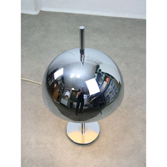 Image 1 of Vintage Space Age Chrom-Tischlampe, 1970