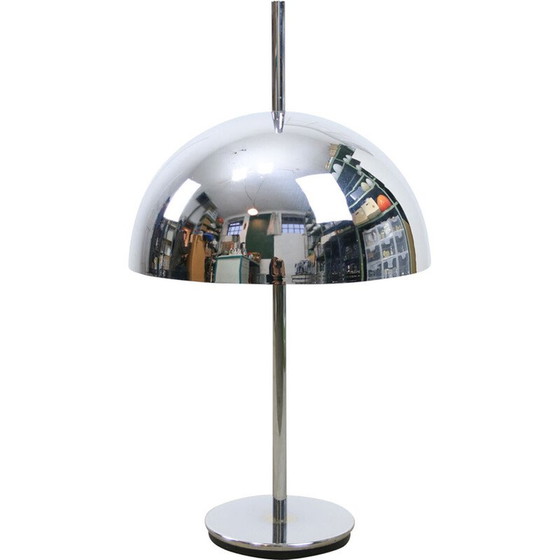 Image 1 of Vintage Space Age Chrom-Tischlampe, 1970