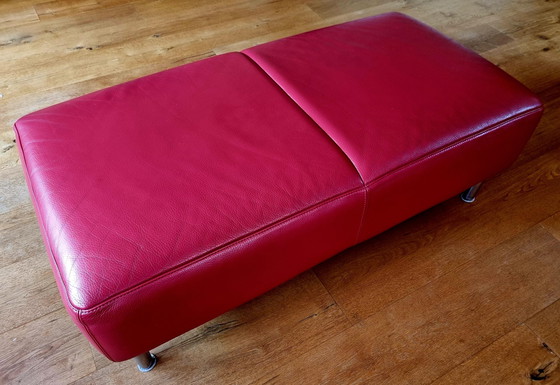 Image 1 of Leolux Faya Lobi Mova Sofa mit Fußhocker