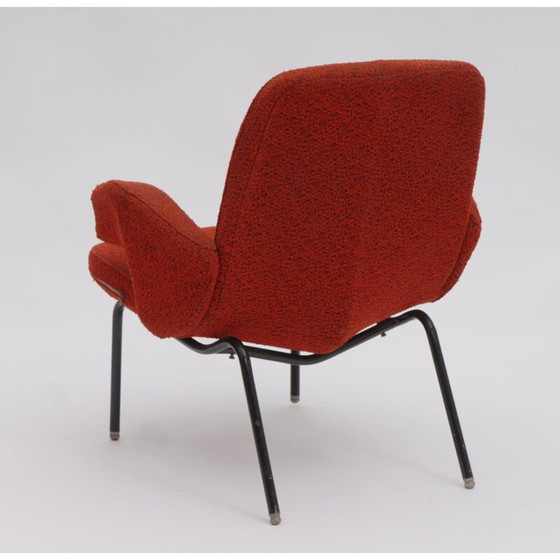 Image 1 of Roter Vintage-Sessel von Alan Fuchs - 1960er Jahre