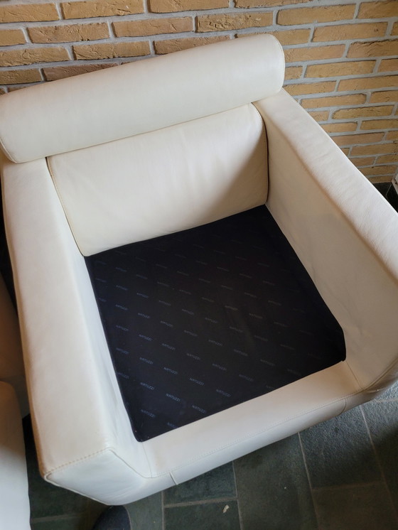 Image 1 of 2x Natuzzi Drehbarer Clubsessel