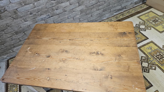 Image 1 of Kleiner Bauernhoftisch Vintage