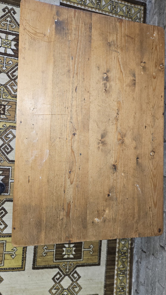Image 1 of Kleiner Bauernhoftisch Vintage