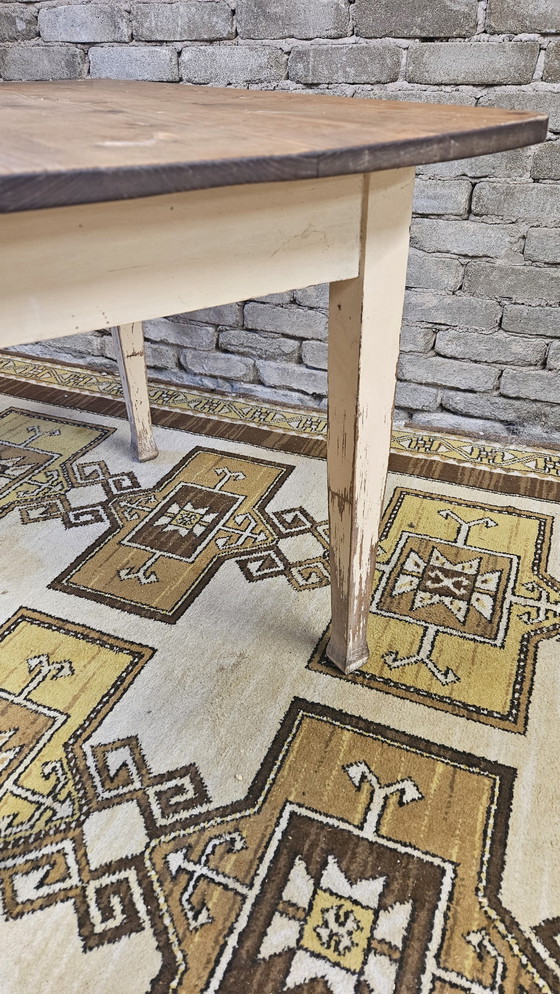 Image 1 of Kleiner Bauernhoftisch Vintage