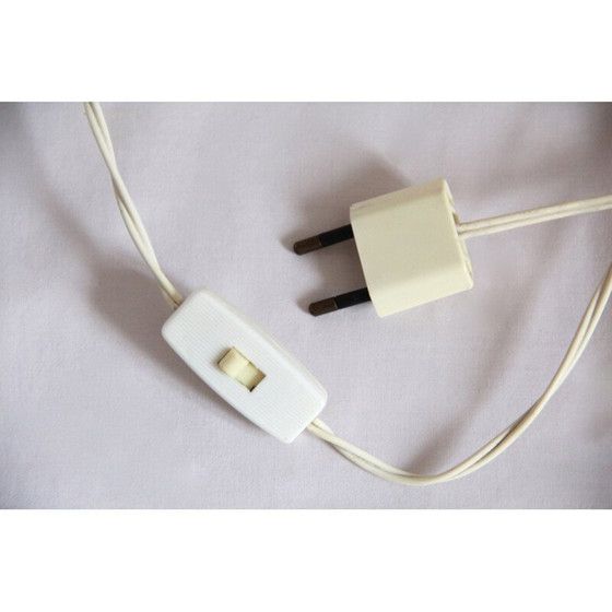 Image 1 of Vintage Wirbel Murano Vetri Pilz Lampe Italien 1970er