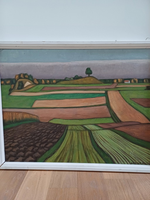 Albert Heinzinger - Felder vor Landsberg