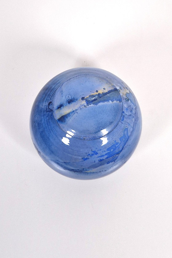 Image 1 of Sgraffito-Topf mit Deckel