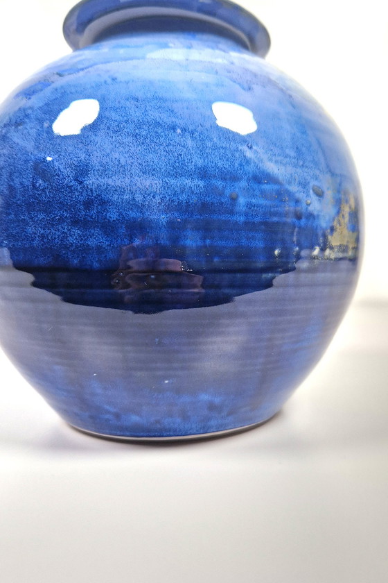 Image 1 of Sgraffito-Topf mit Deckel