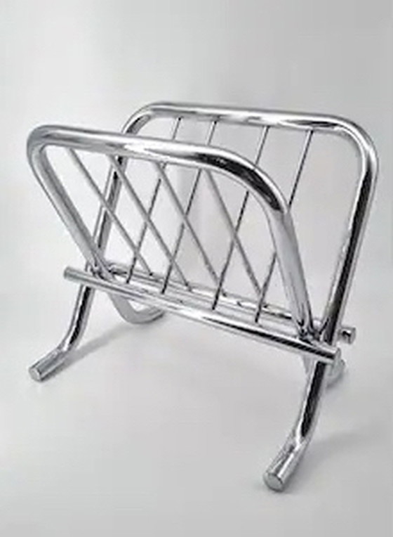 Image 1 of Vintage Mack Design Bauhaus Zeitschriftenständer