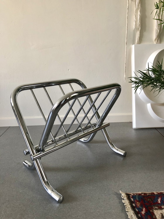 Image 1 of Vintage Mack Design Bauhaus Zeitschriftenständer