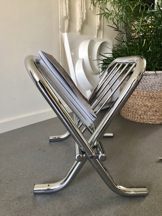 Image 1 of Vintage Mack Design Bauhaus Zeitschriftenständer