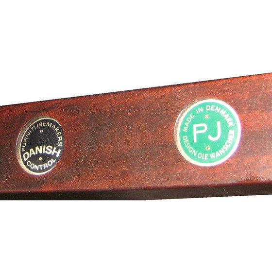 Image 1 of "PJ412" Sessel aus Mahagoni und Leder, Ole WANSCHER - 1960s