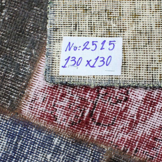 Image 1 of Perserteppich Patchwork Teppich 130X130
