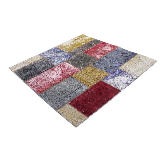 Image 1 of Perserteppich Patchwork Teppich 130X130