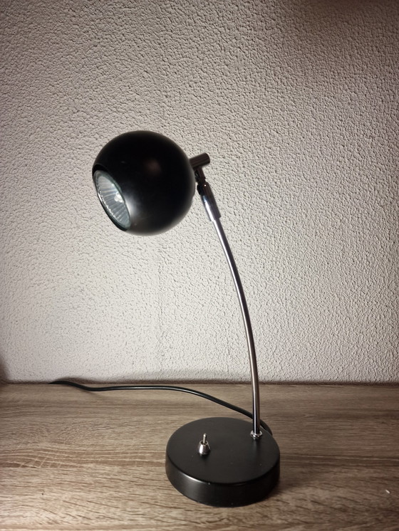 Image 1 of Vintage Schreibtisch/Tischlampe mit Glühbirne