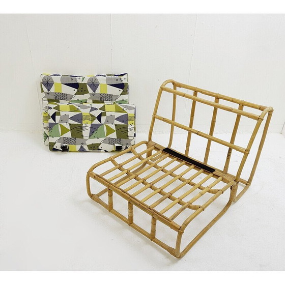 Image 1 of Paar Vintage-Bambussessel