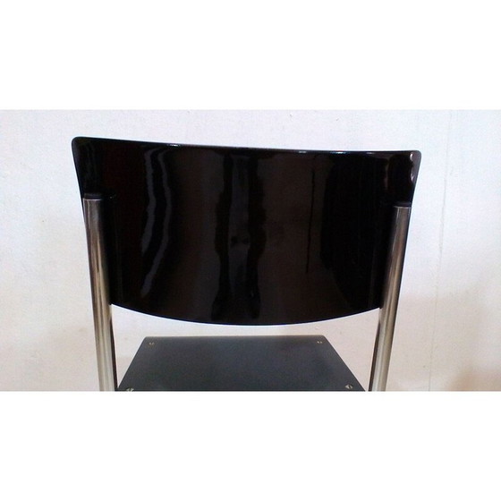 Image 1 of Vintage-stuhl aus metall von Jindrich Halabala