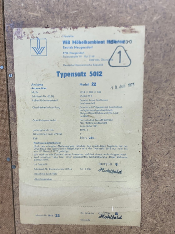 Image 1 of Mid century kommode sideboard schrank vintage