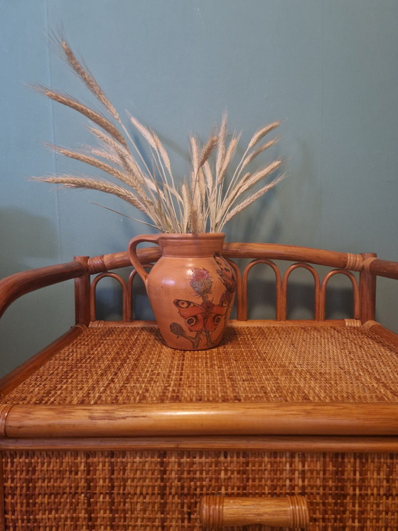 Image 1 of Vintage Rattan Kommode