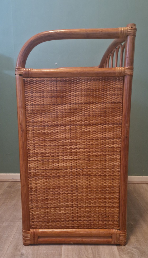 Image 1 of Vintage Rattan Kommode