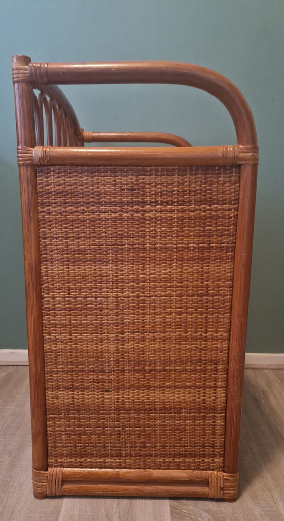 Image 1 of Vintage Rattan Kommode