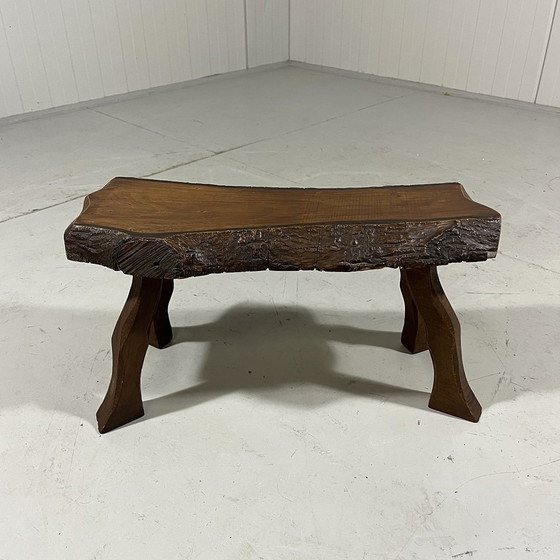 Image 1 of Rechteckiger Brutalistischer Pflanztisch Beistelltisch