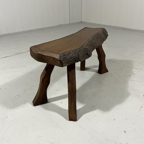 Image 1 of Rechteckiger Brutalistischer Pflanztisch Beistelltisch