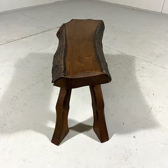 Image 1 of Rechteckiger Brutalistischer Pflanztisch Beistelltisch