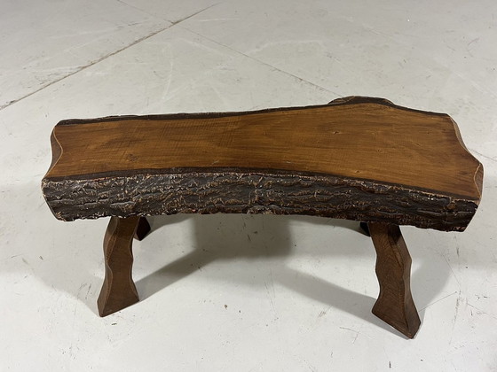 Image 1 of Rechteckiger Brutalistischer Pflanztisch Beistelltisch