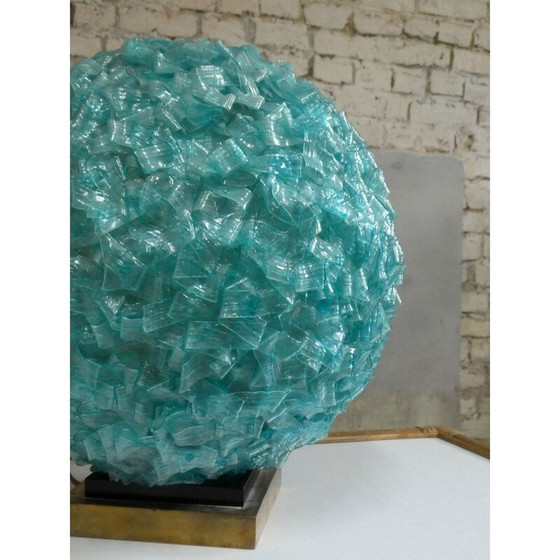 Image 1 of Messinglampe aus Plastik, 1970