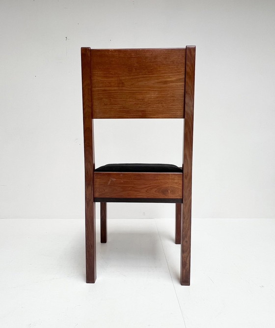 Image 1 of Haager Schule Set Esszimmerstühle von Muntendam für Lov, 1920'S