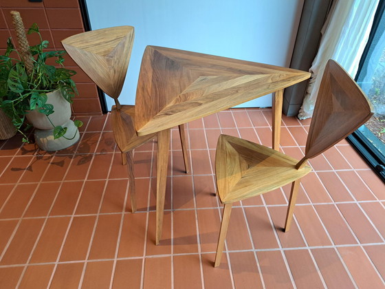 Image 1 of Hookl und Stool Bistrotisch und 2 Stühle