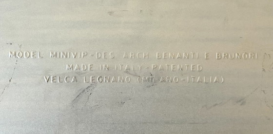 Image 1 of Minivip Garderobenständer, entworfen von Benanti und Brunori, Velca Legnano, 1970er Jahre, Italien.