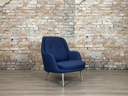 Fritz Hansen Fri Stuhl blau