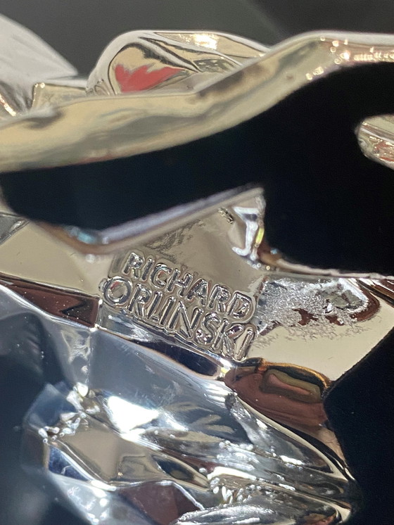 Image 1 of Roaring Lion Silver Edition Von Richard Orlinski Neu 2024