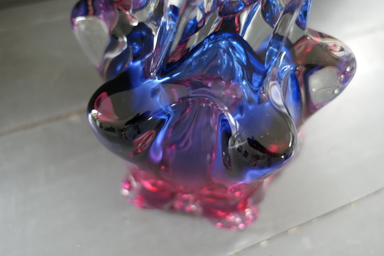 Image 1 of Vintage Chribska Glas Josef Michal Hospodka vaas