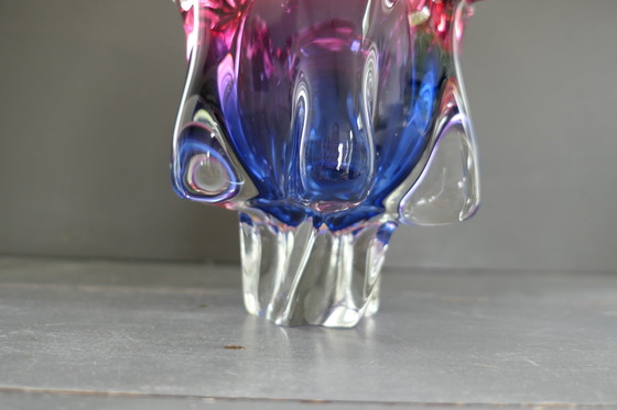 Image 1 of Vintage Chribska Glas Josef Michal Hospodka vaas