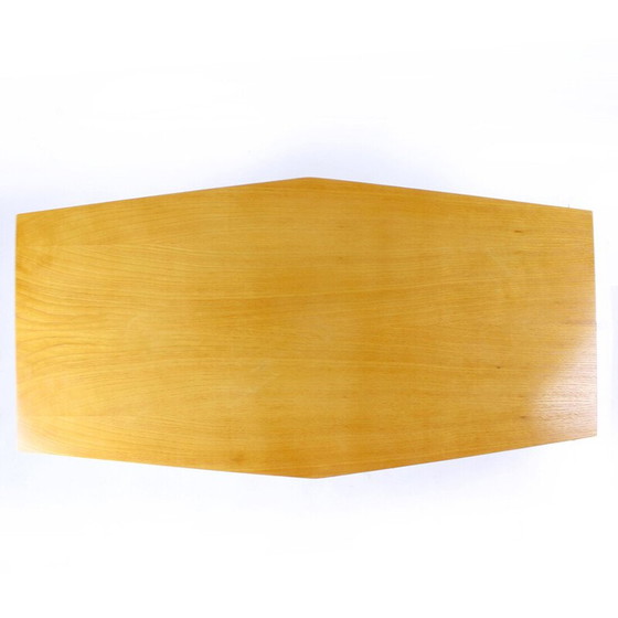 Image 1 of Mid Century Couchtisch aus Eichenholz, Tschechoslowakei 1960er Jahre