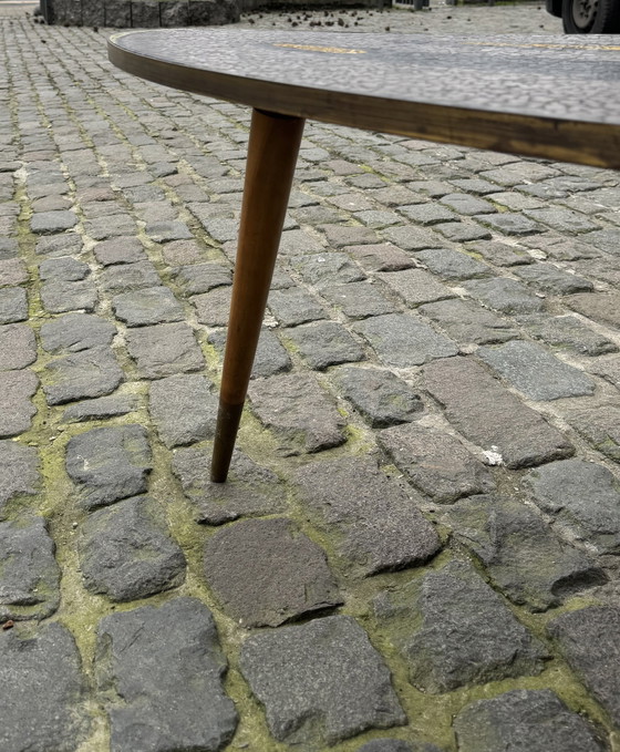 Image 1 of Ein Bumerang Couchtisch Von Berthold Müller, Deutschland, 1950-1960'S