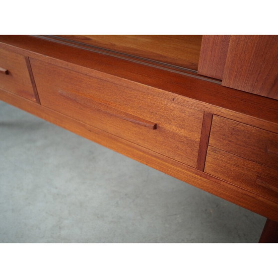Image 1 of Vintage Teakholz Highboard, Dänemark 1960er Jahre