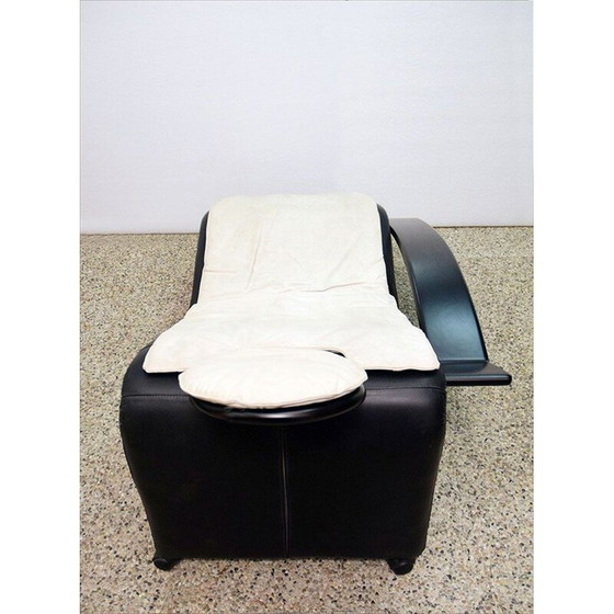 Image 1 of Vintage Chaise Longue auf Rollen Italien 1980er